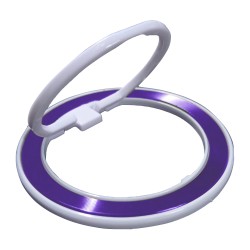 Ring Bracket for All Smartphones 360° Rotation Purple/White Ring Bracket for All Smartphones 360° Rotation Purple/White